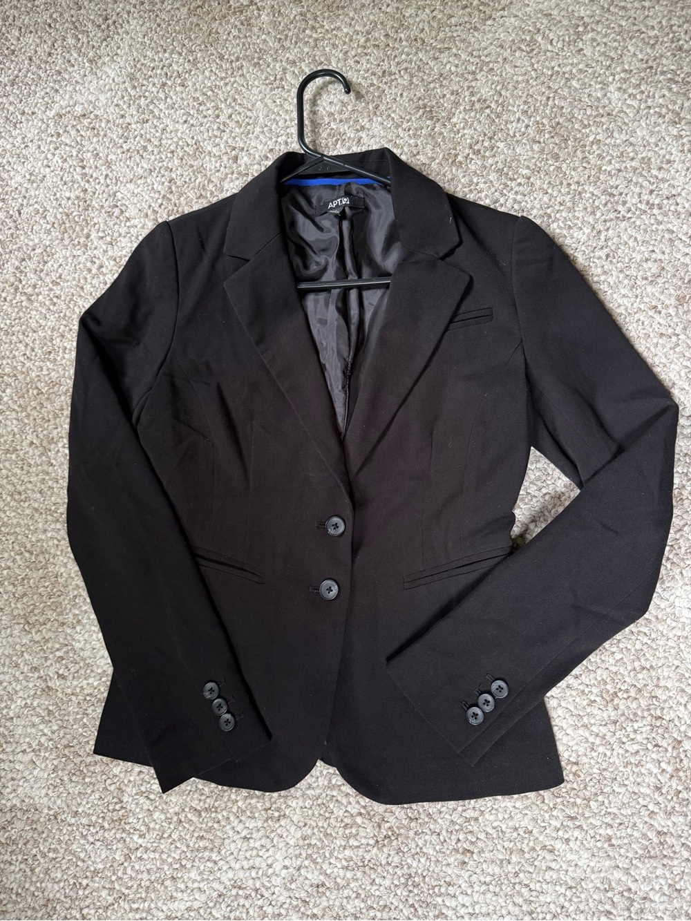 Apt. 9 Black Women's Two-Piece Blazer and Pants Set - Picture 3 of 10